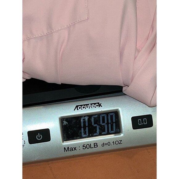 Torrid Harper Pink Tab Sleeves V-Neck Women's Blouse Size 5x - Picture 8 of 9